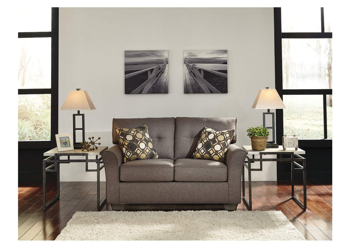 Tibbee Sofa and Loveseat