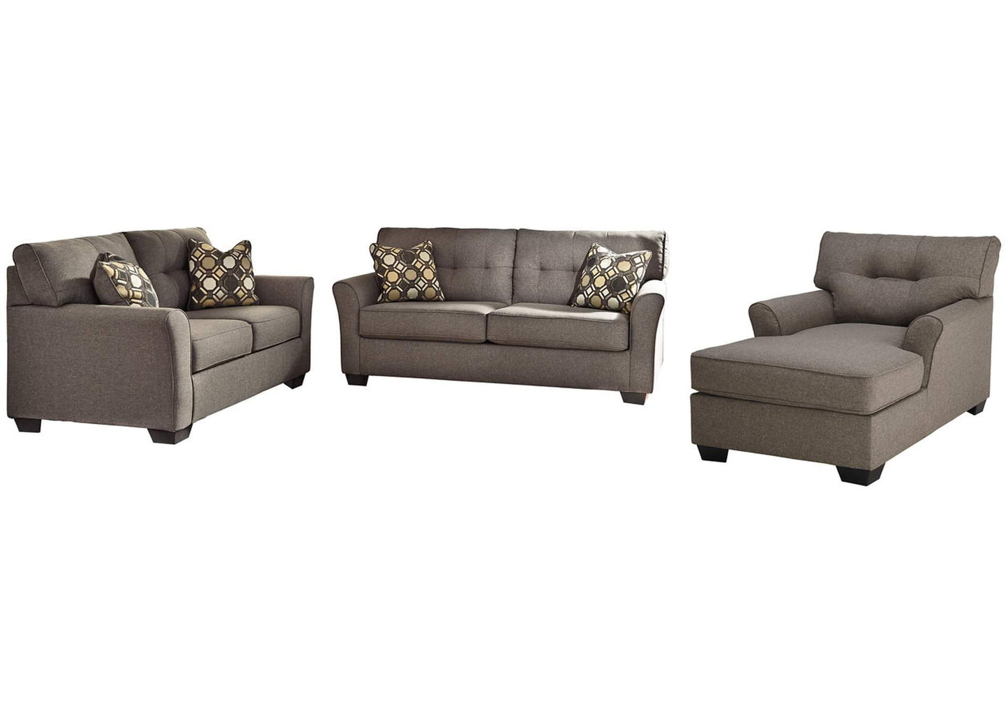 Tibbee Sofa, Loveseat and Chaise