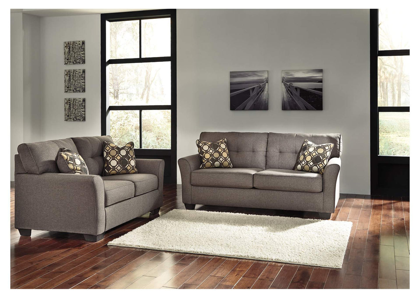 Tibbee Sofa and Loveseat