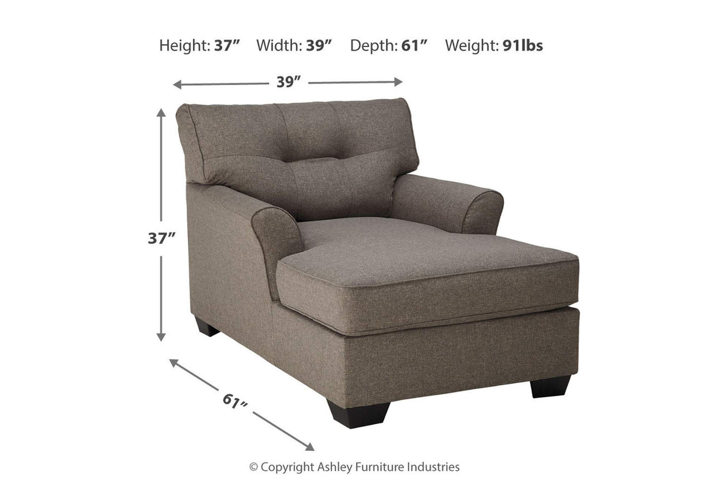 Tibbee Chaise