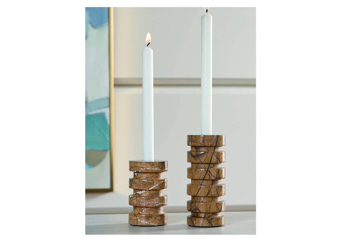 Emsleyfield Candle Holder Set (Set of 2)