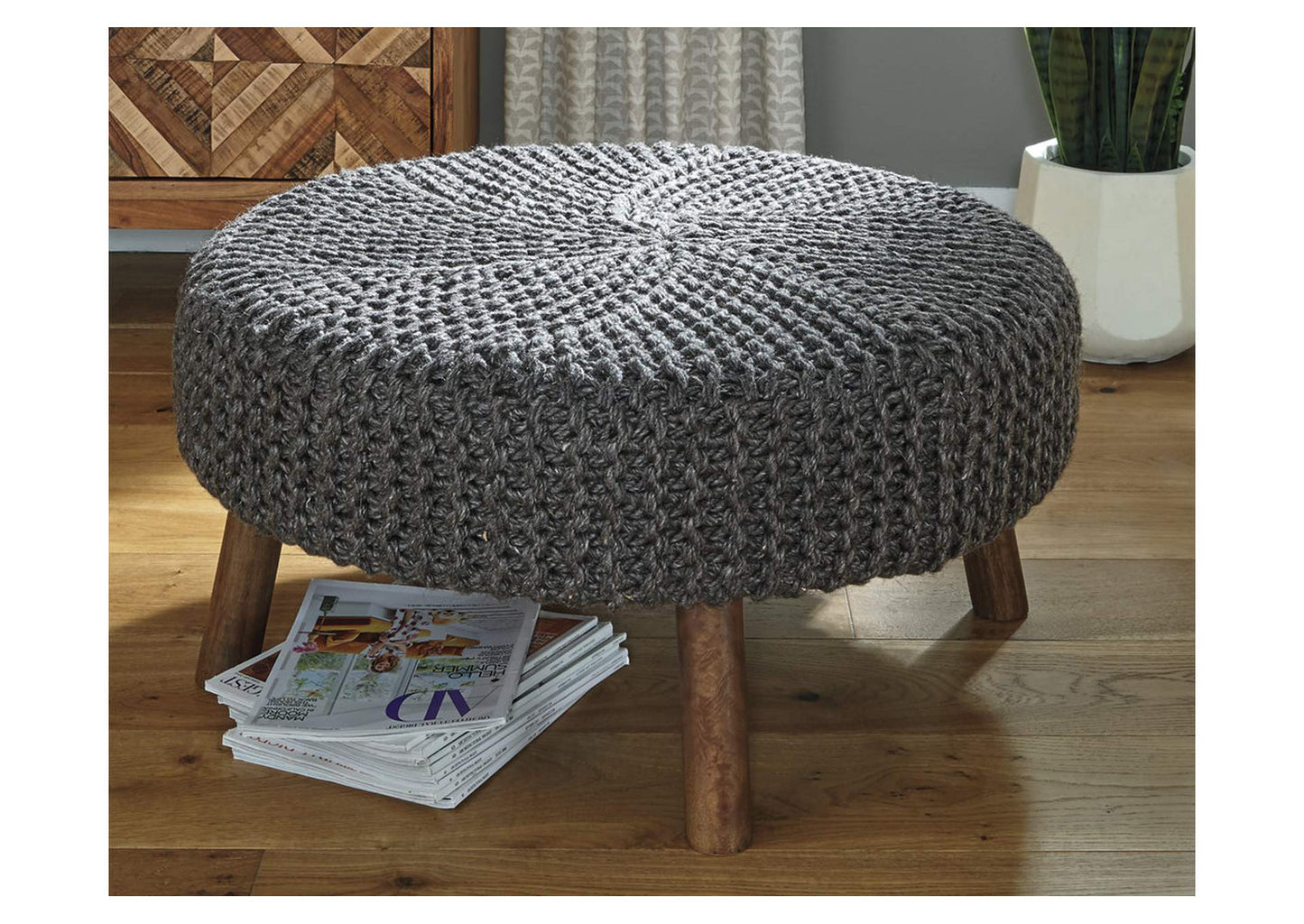 Jassmyn Oversized Accent Ottoman