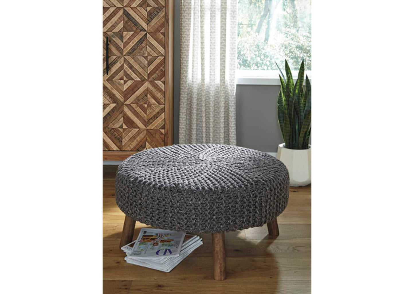 Jassmyn Oversized Accent Ottoman