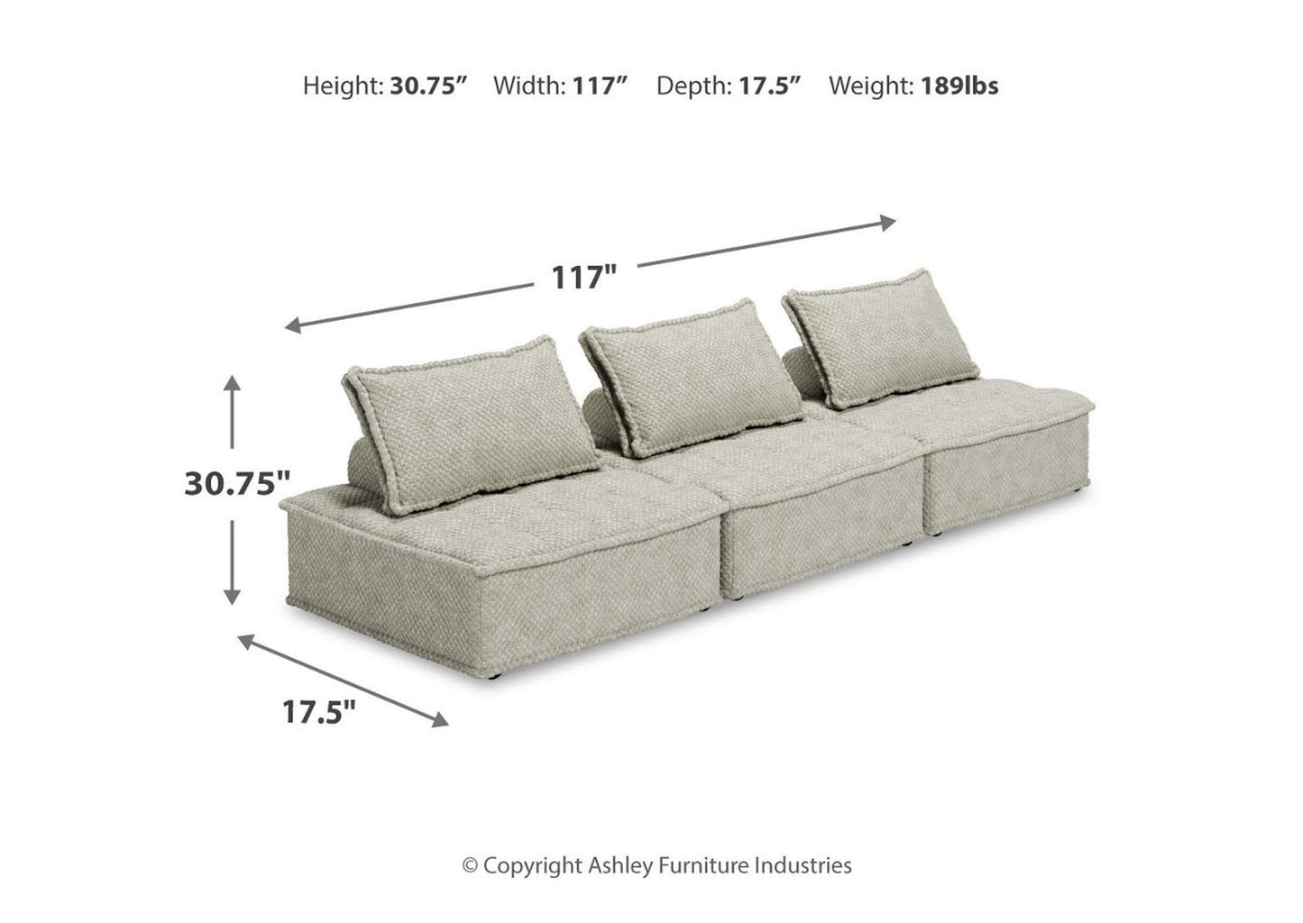 Bales 3-Piece Modular Seating