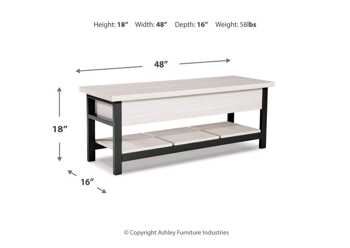 Rhyson Storage Bench