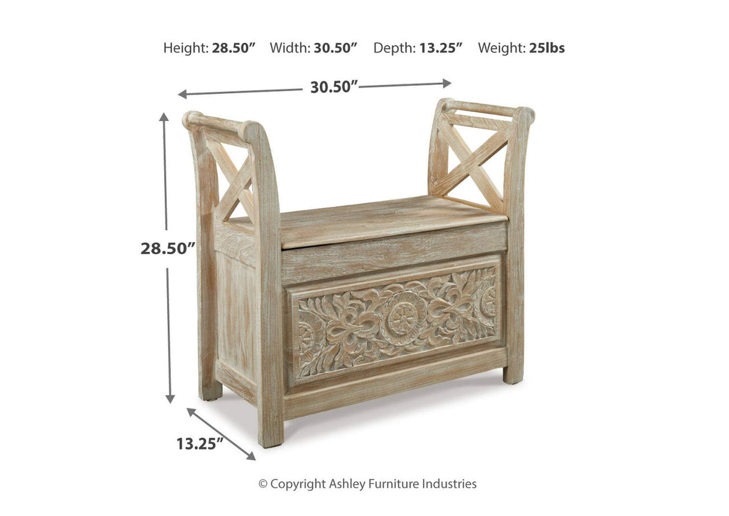 Fossil Ridge Accent Bench