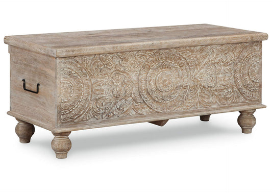 Fossil Ridge Storage Bench