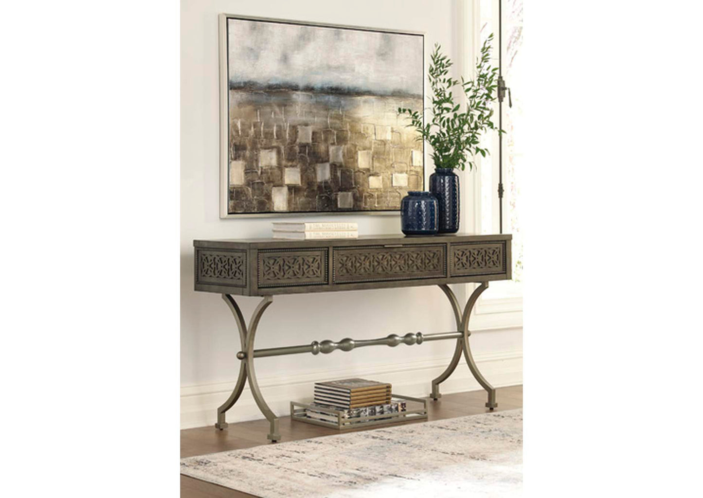 Quinnland Sofa/Console Table