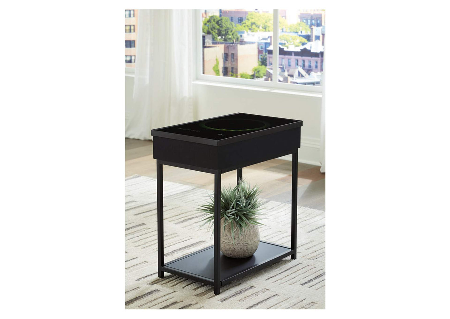 Gemmet Accent Table with Speaker