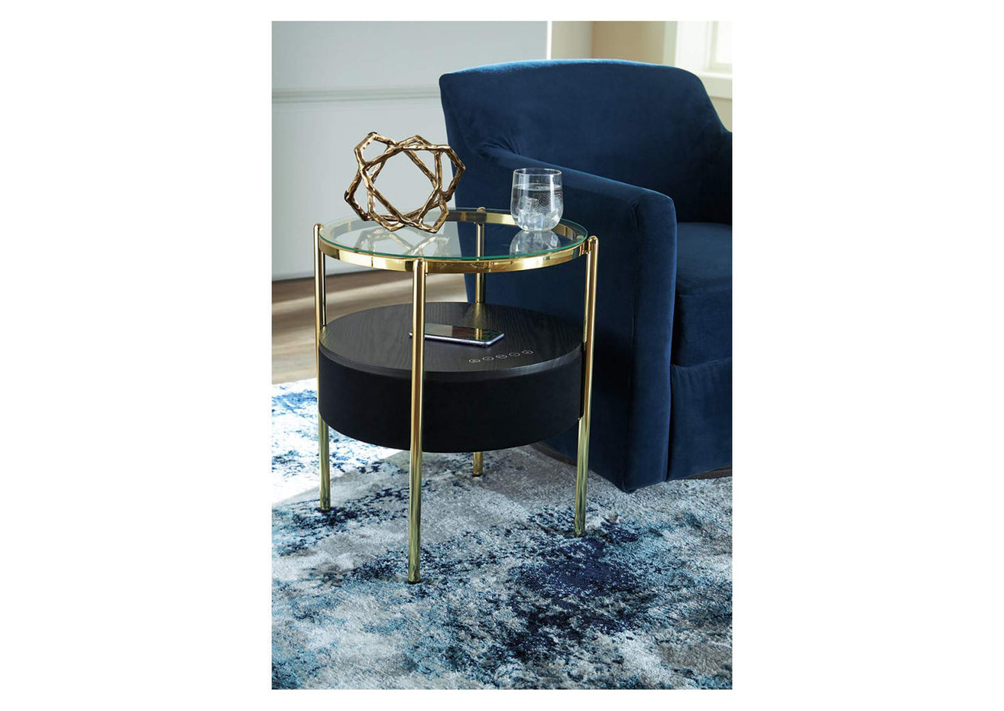 Nedman Accent Table with Speaker