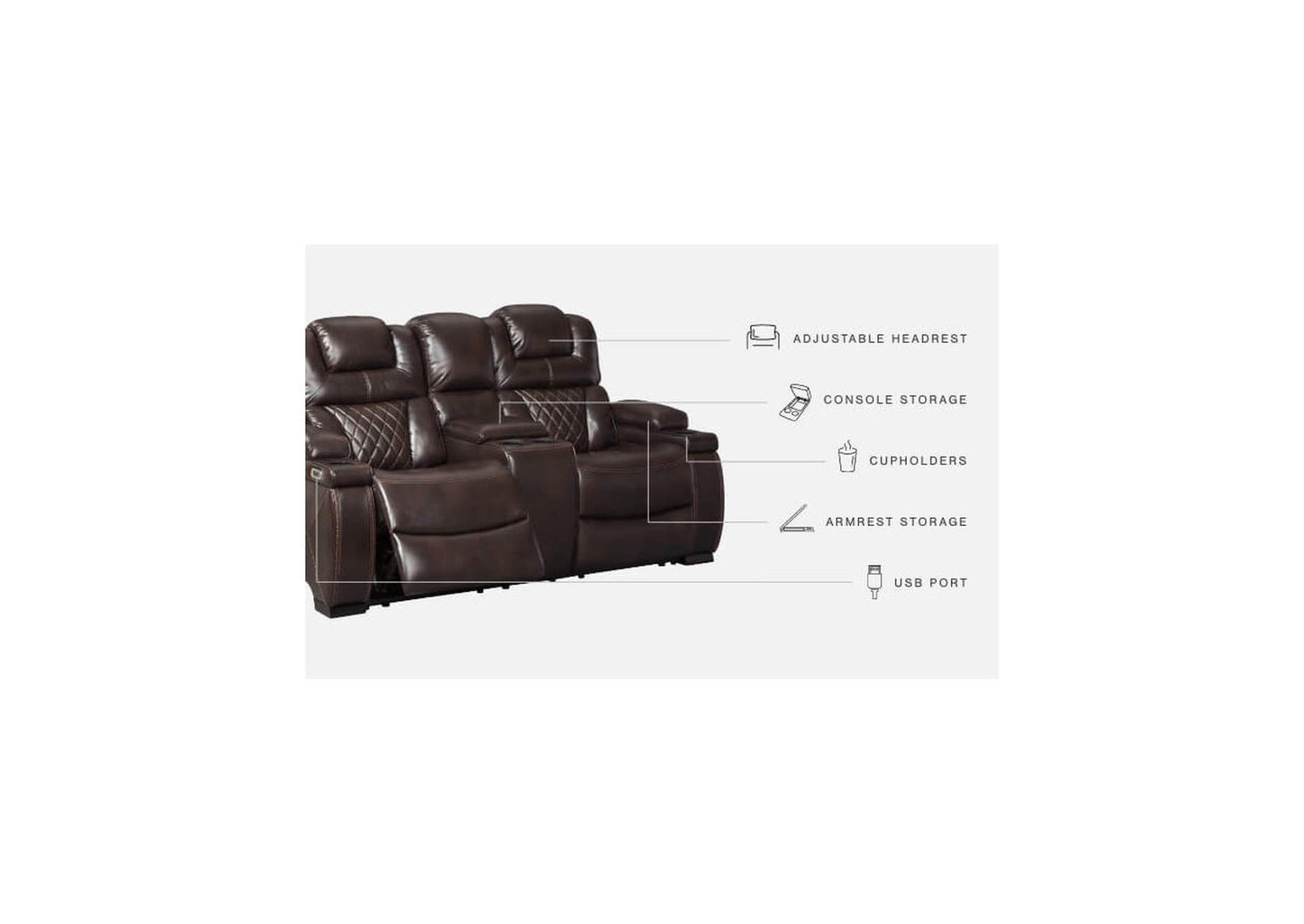 Warnerton Power Reclining Sofa, Loveseat and Recliner Set