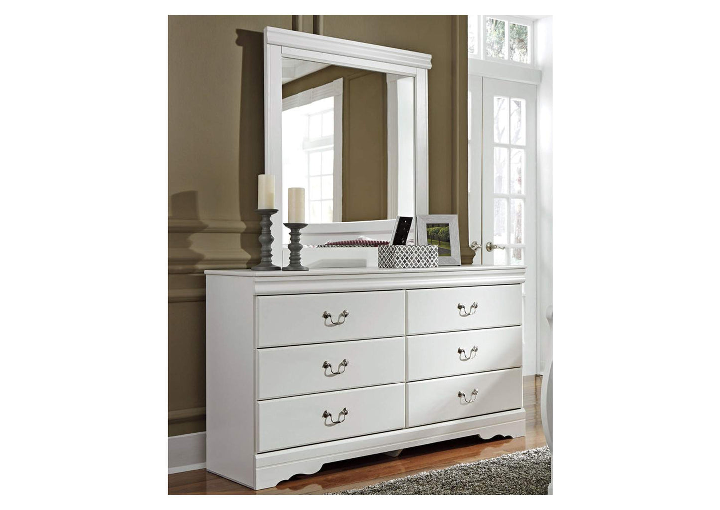 Anarasia Dresser and Mirror