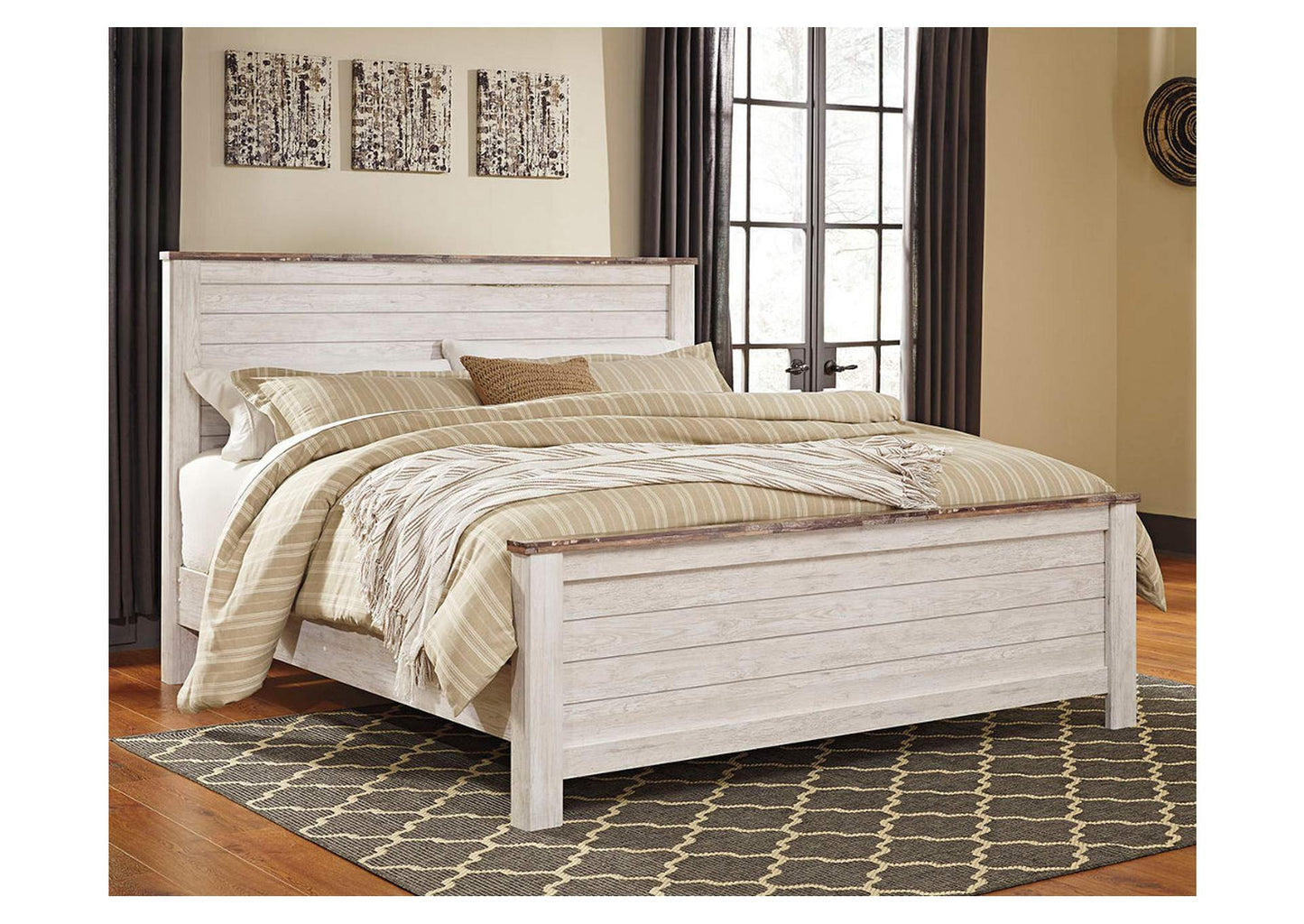 Willowton California King Panel Bed