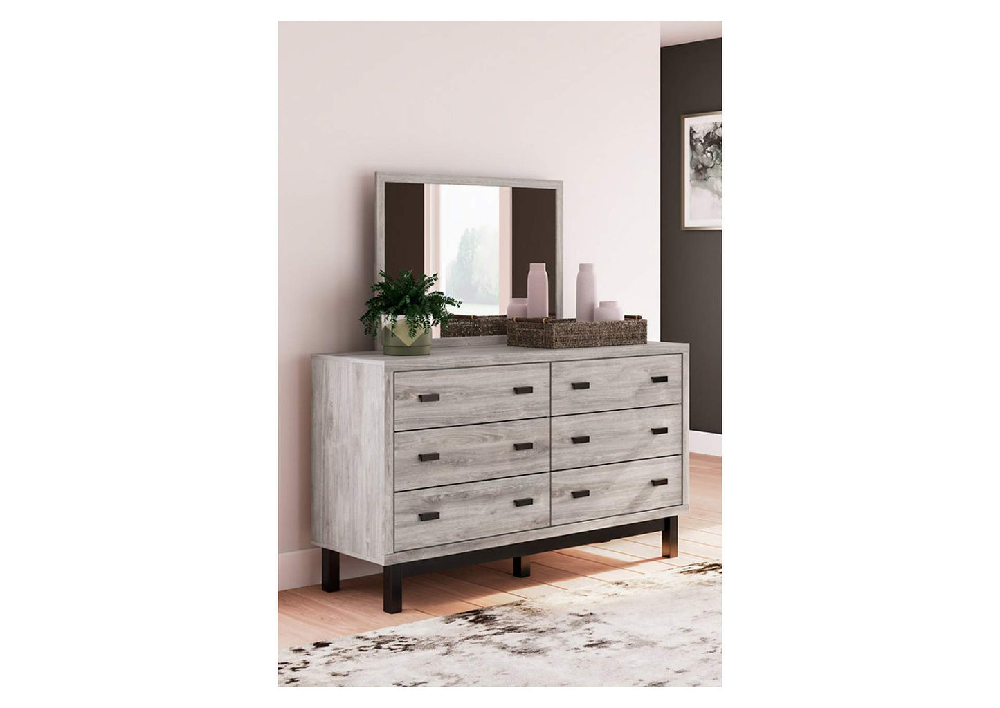 Vessalli Dresser and Mirror