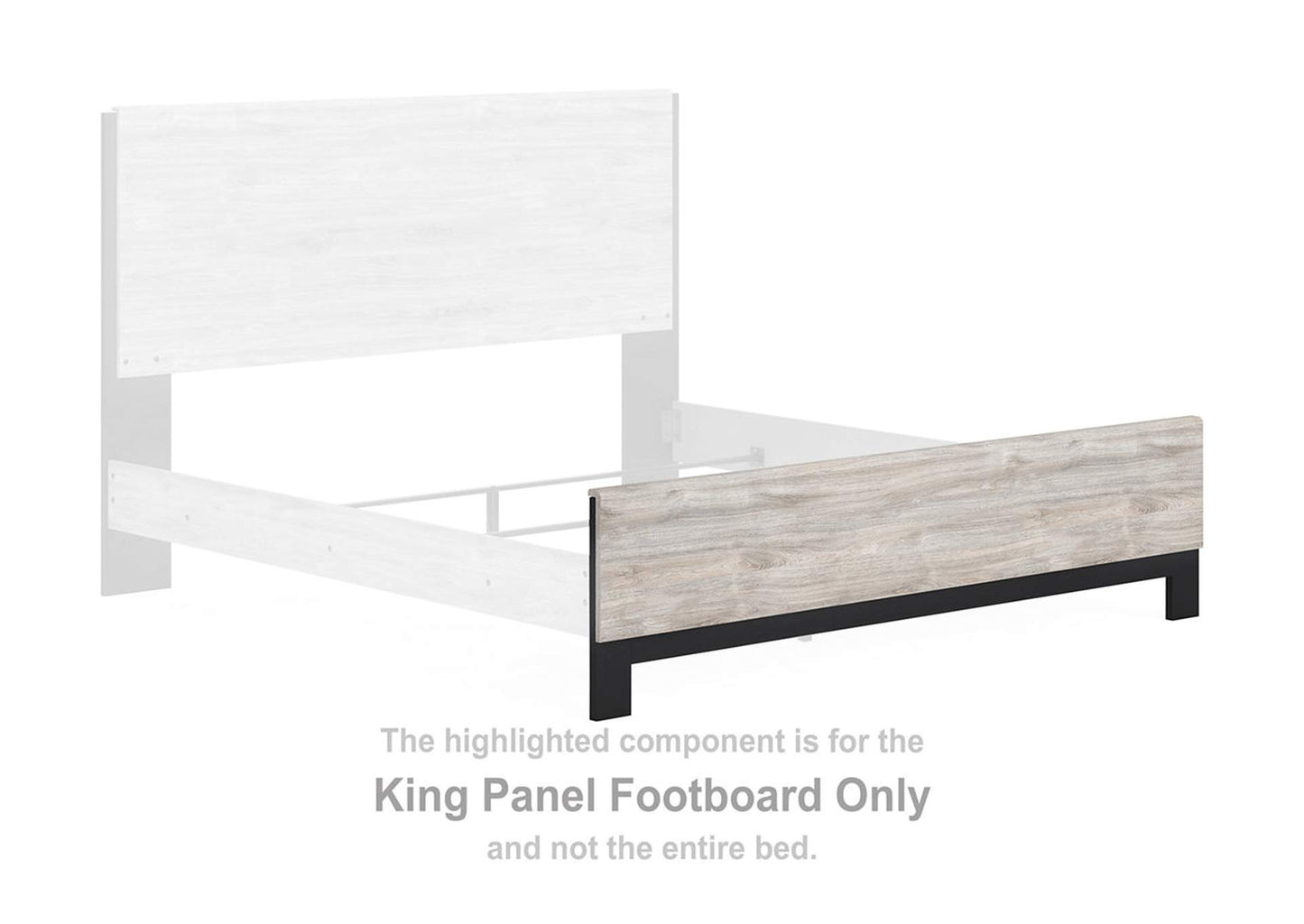 Vessalli King Panel Bed