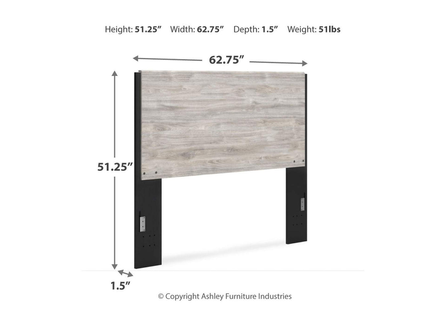 Vessalli Queen Panel Headboard