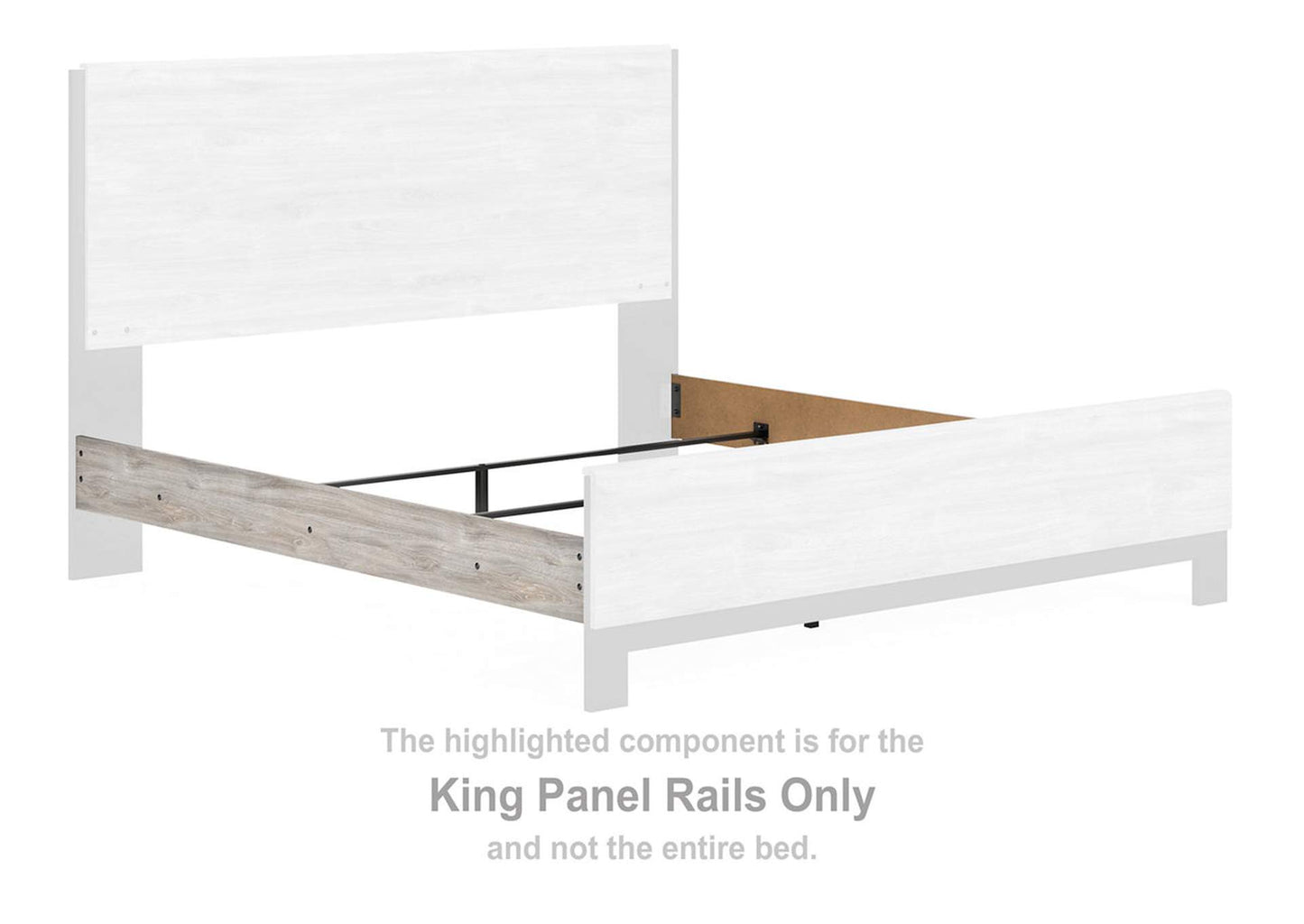 Vessalli King Panel Bed