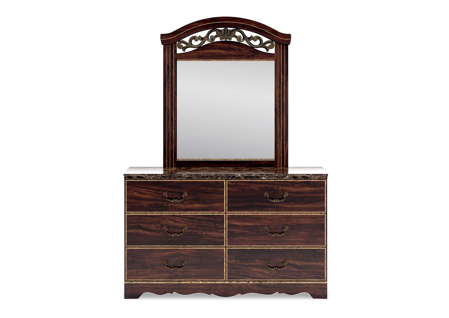 Glosmount Dresser and Mirror