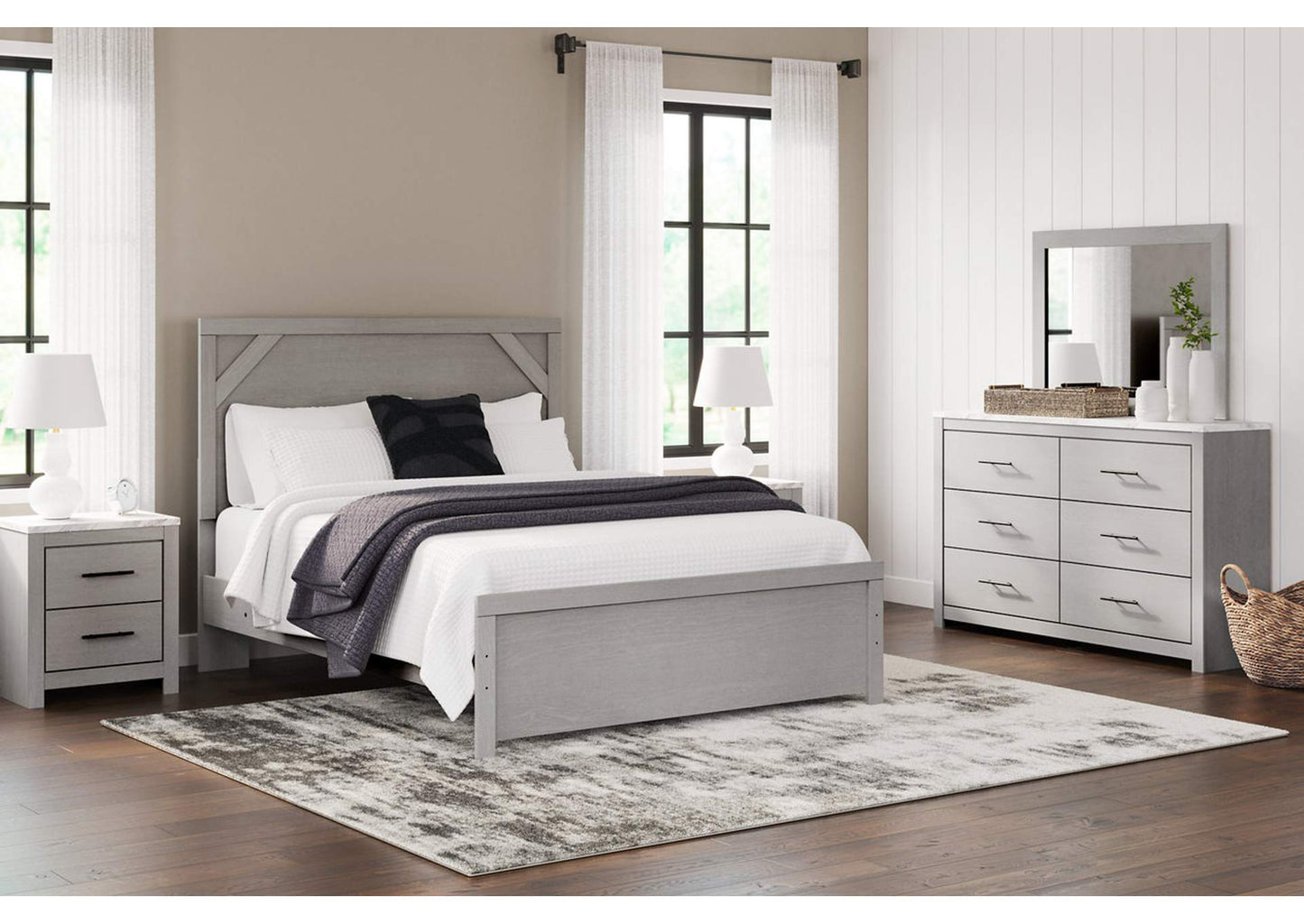 Cottonburg Queen Panel Bed