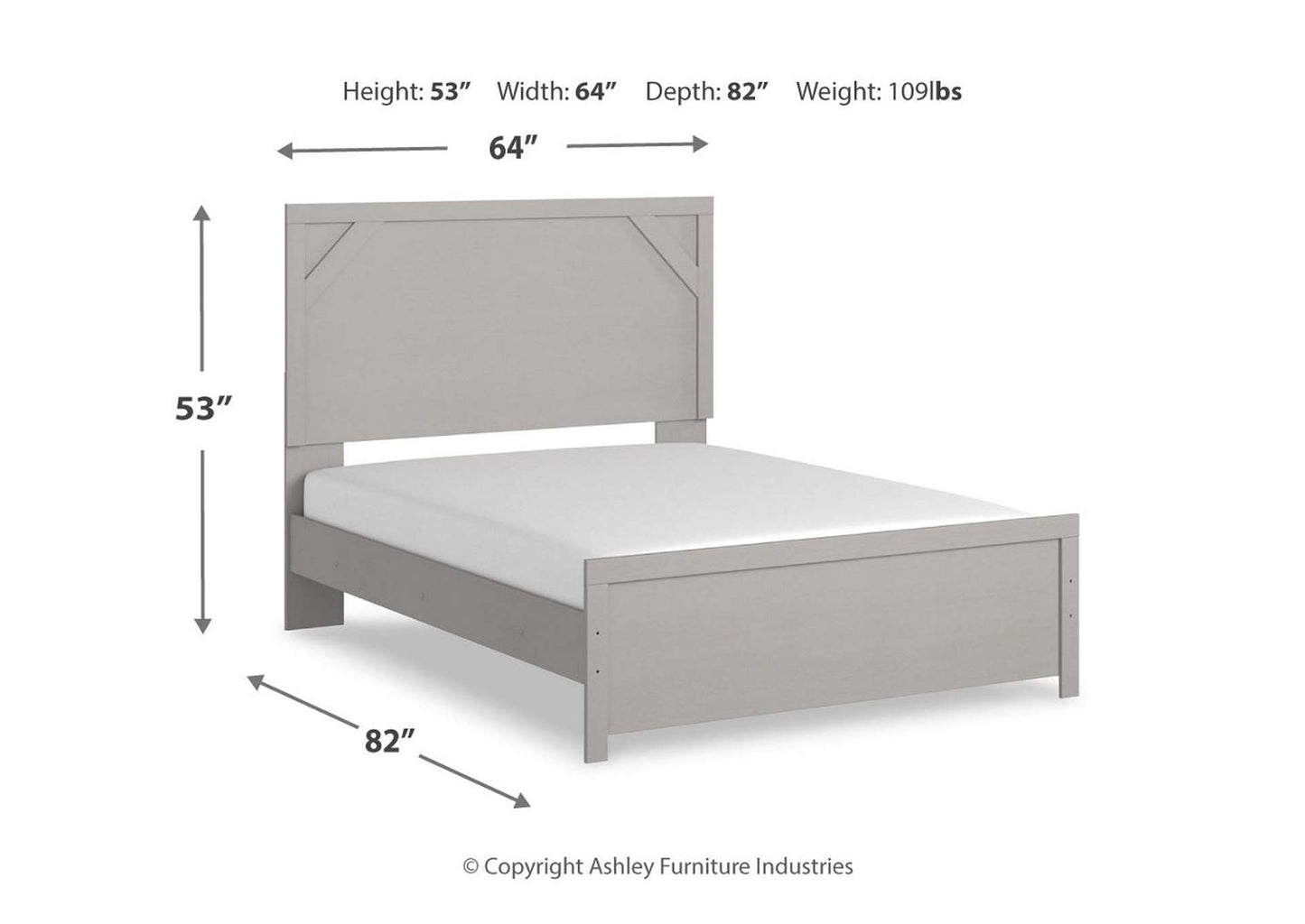 Cottonburg Queen Panel Bed