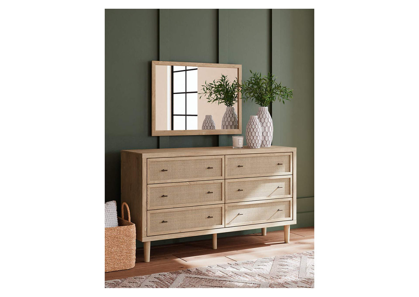 Cielden Dresser and Mirror