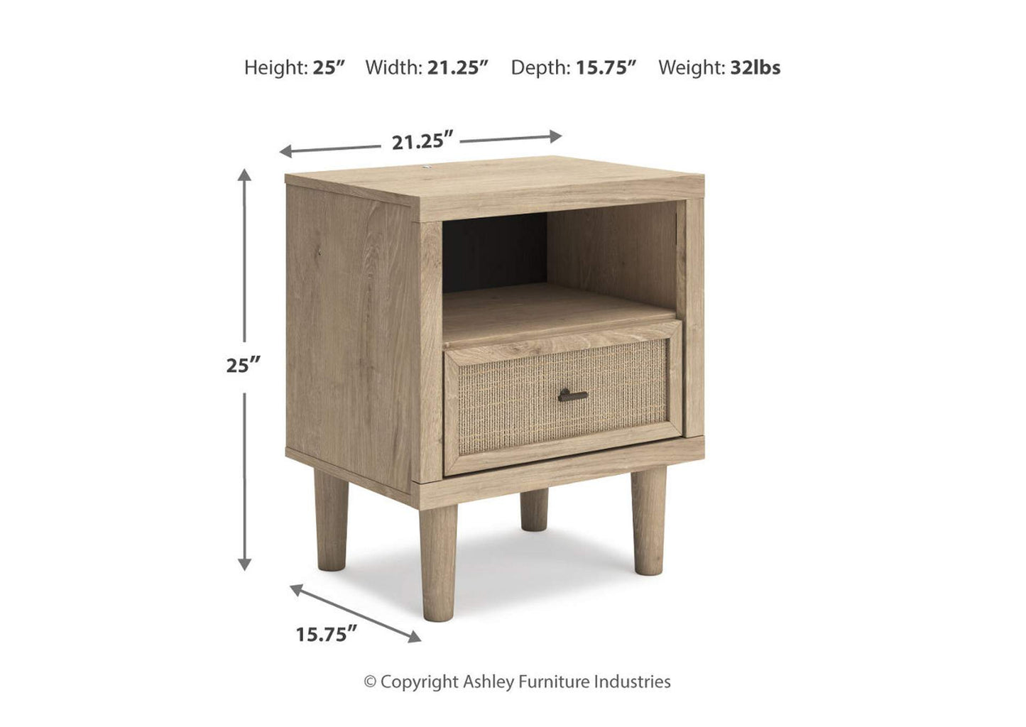 Cielden Nightstand