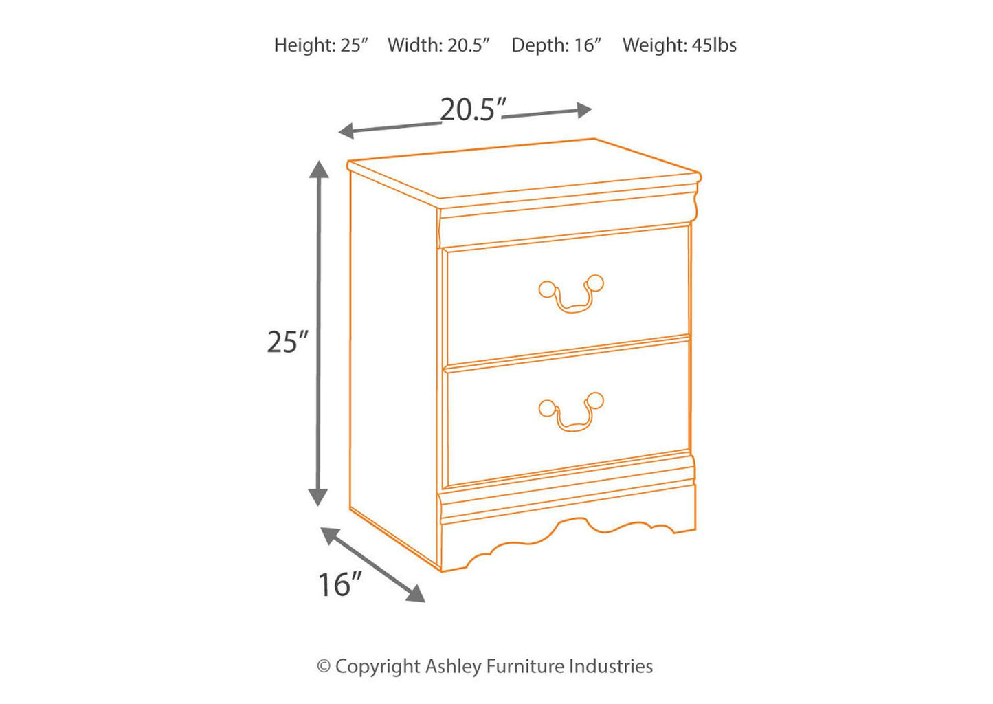 Huey Vineyard Nightstand