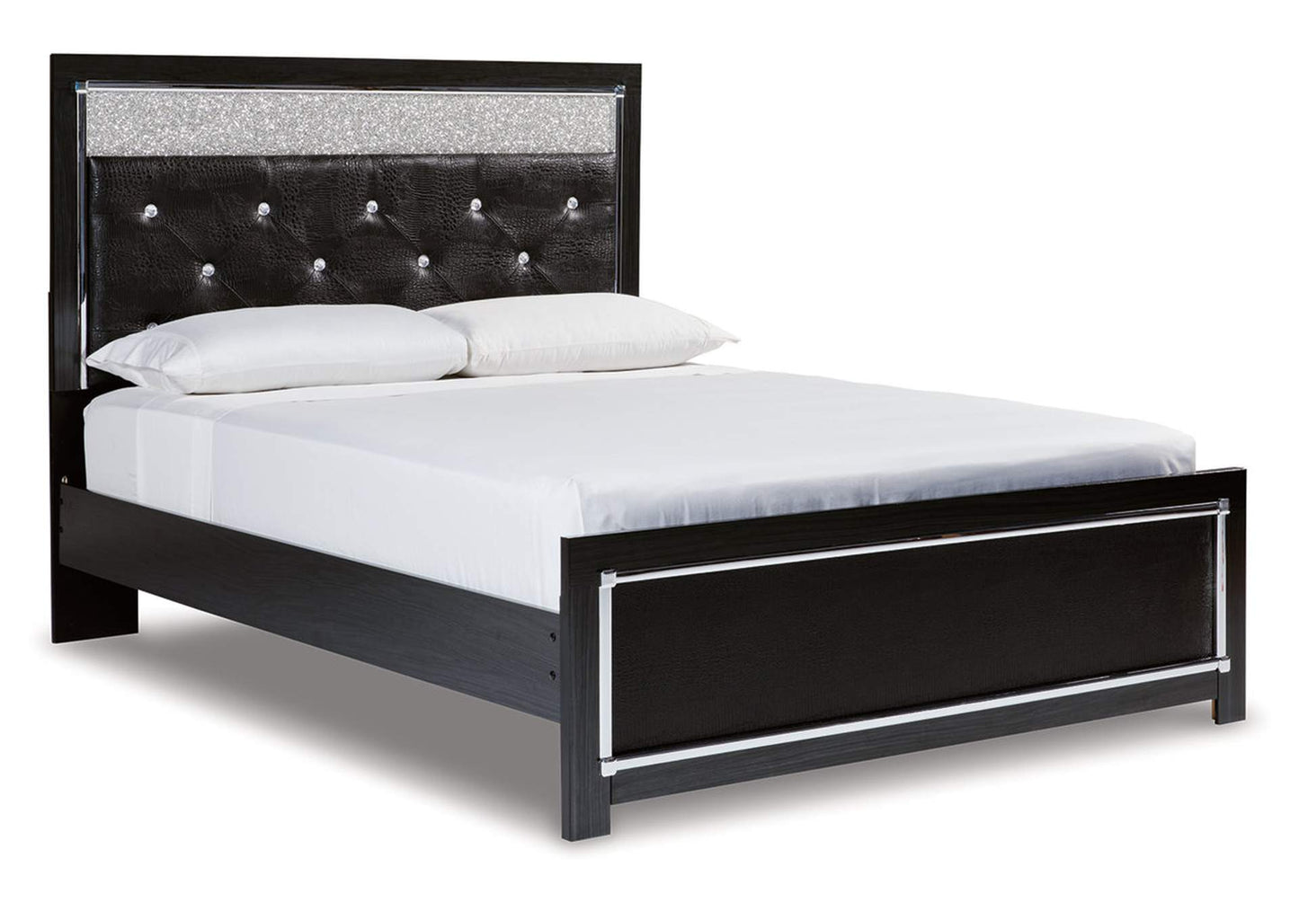 Kaydell Queen Upholstered Panel Platform Bed