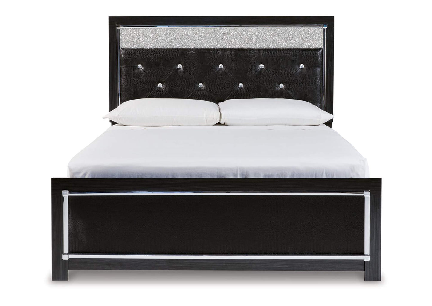 Kaydell Queen Upholstered Panel Platform Bed