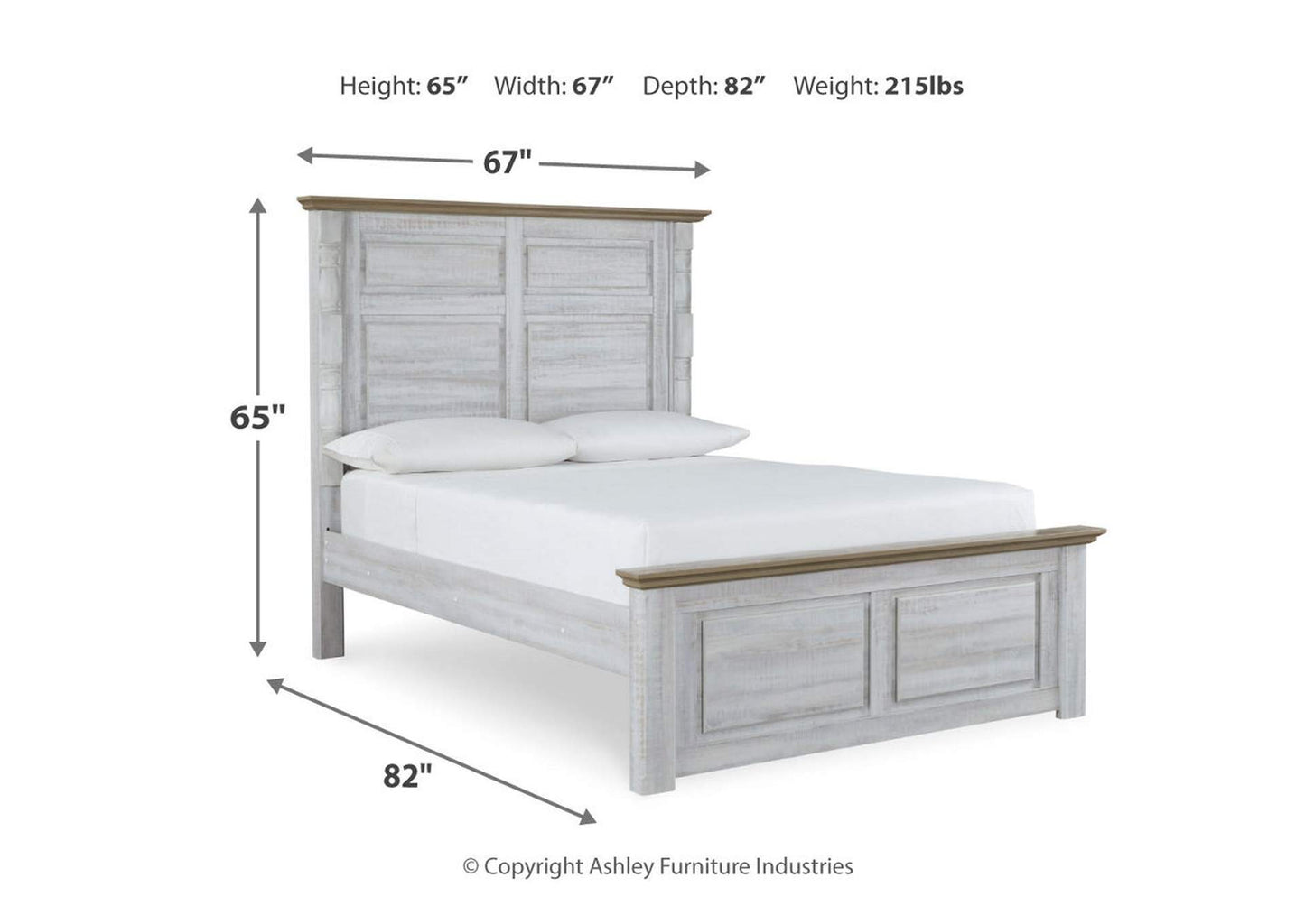 Haven Bay Queen Panel Bed