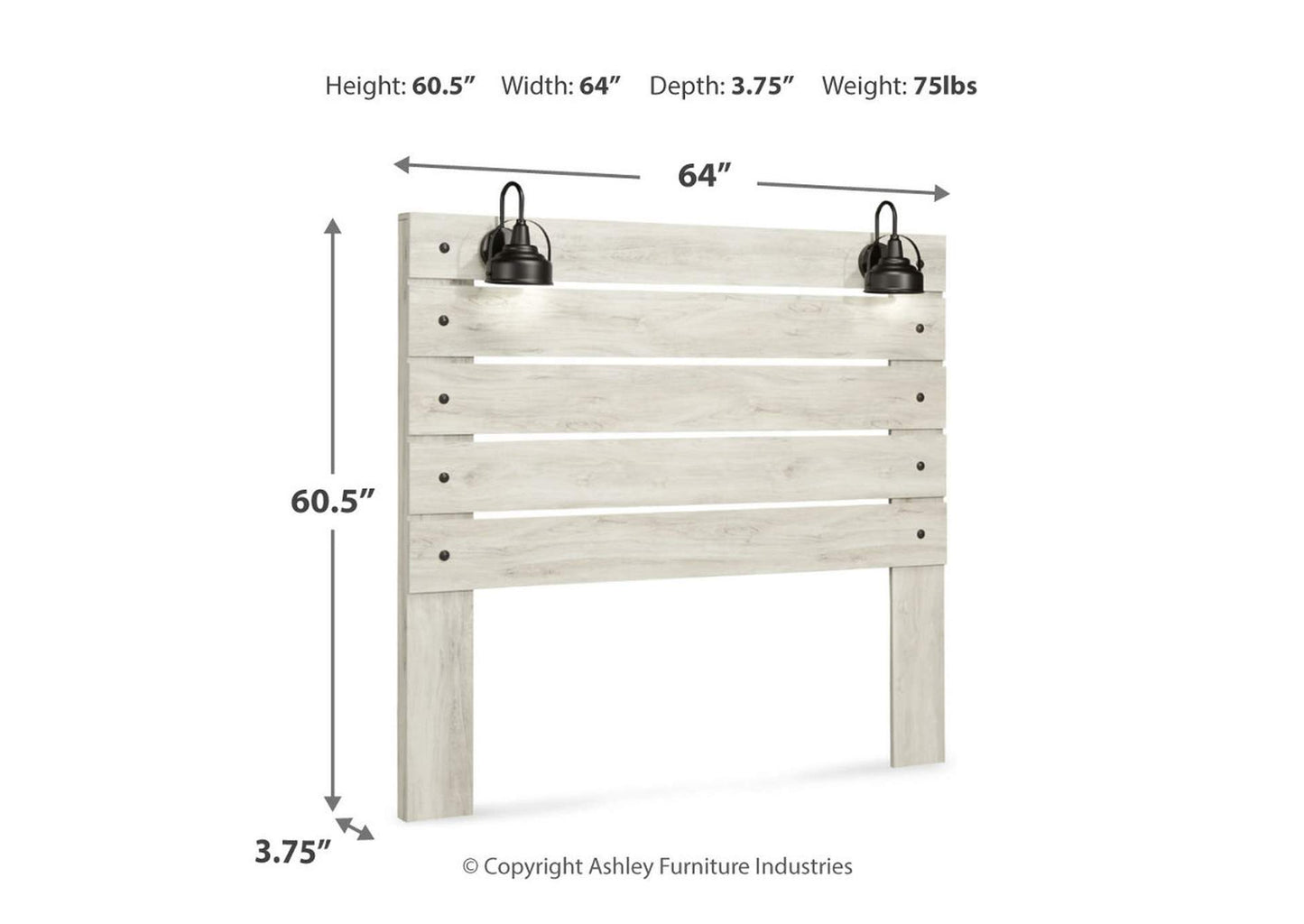 Cambeck Queen Panel Headboard