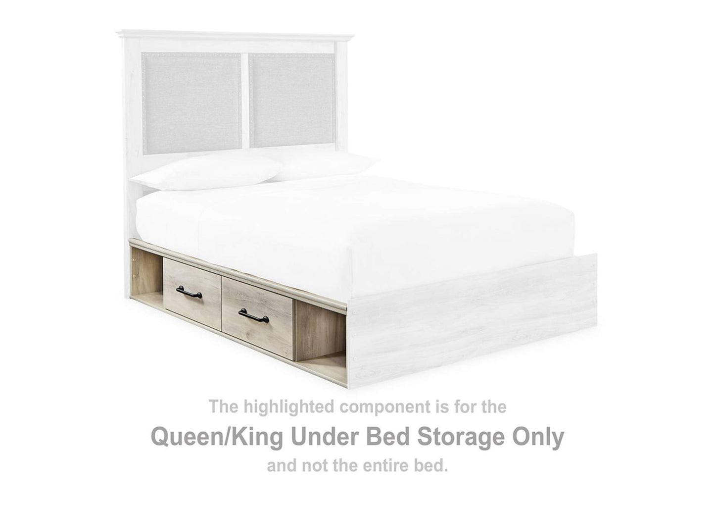 Cambeck Queen Panel Bed with 4 Storage Drawers