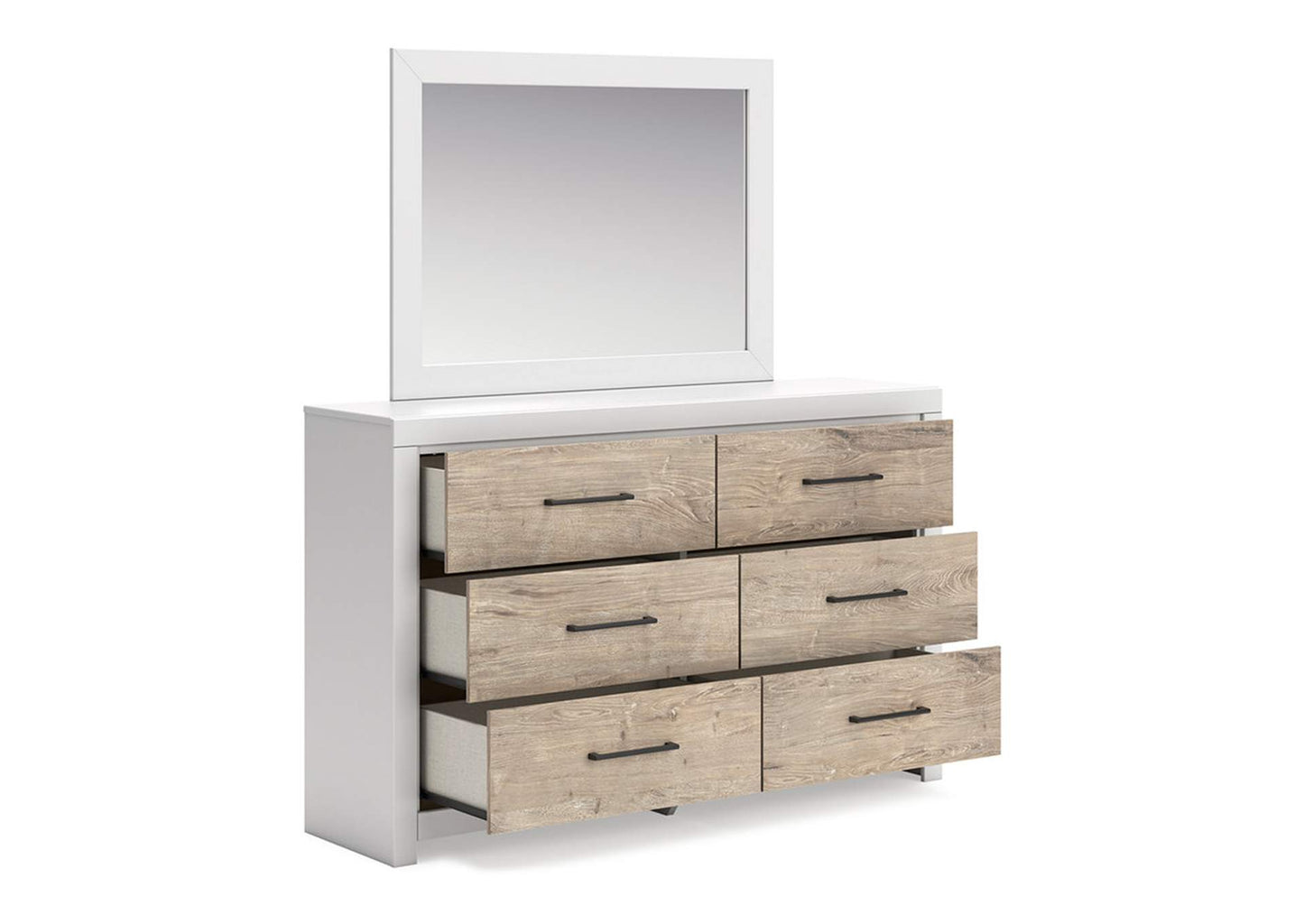 Charbitt Dresser and Mirror