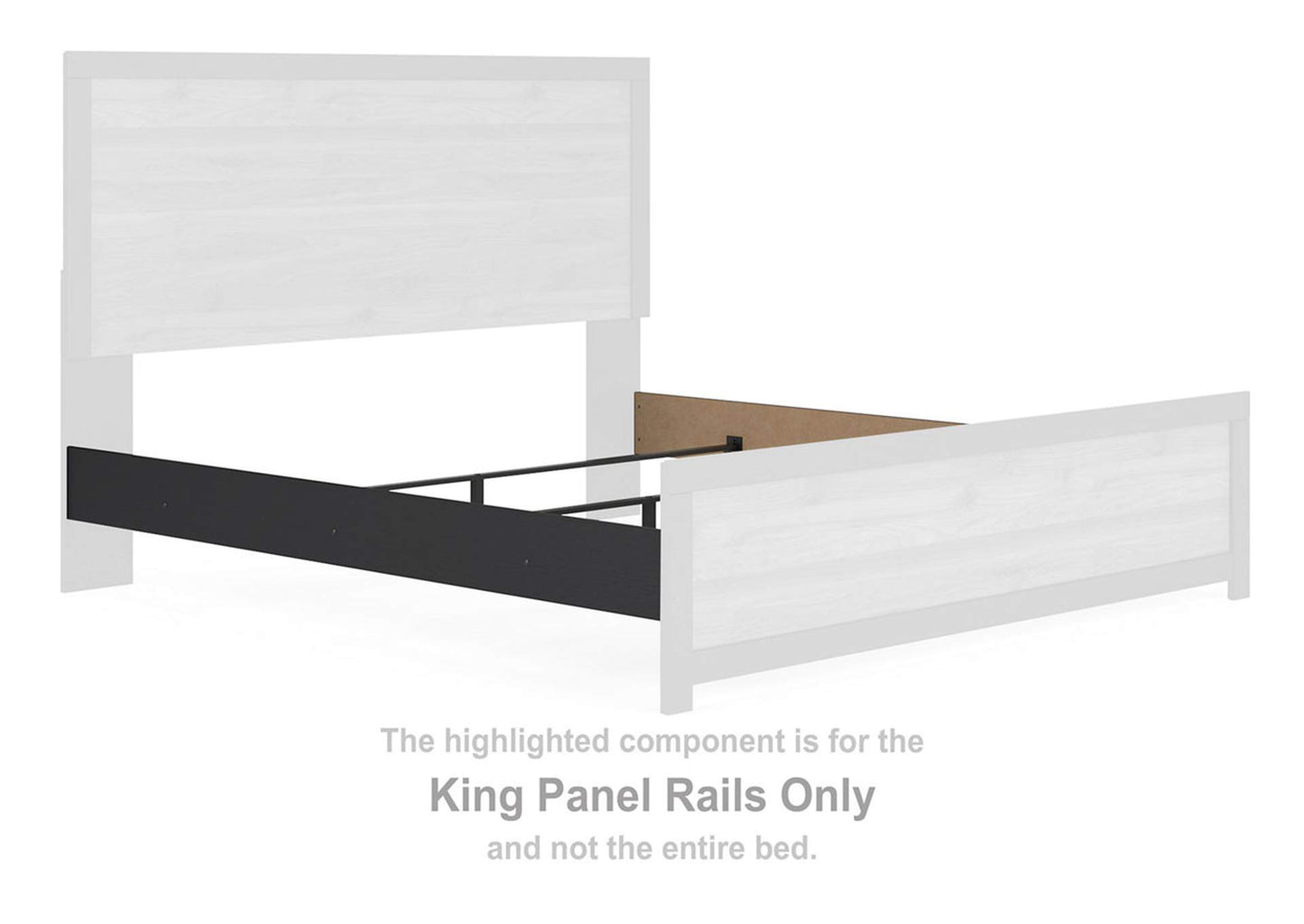 Vertani King Panel Bed