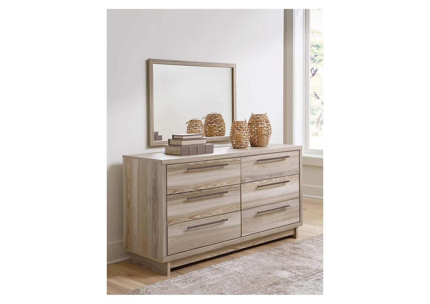 Hasbrick Dresser and Mirror