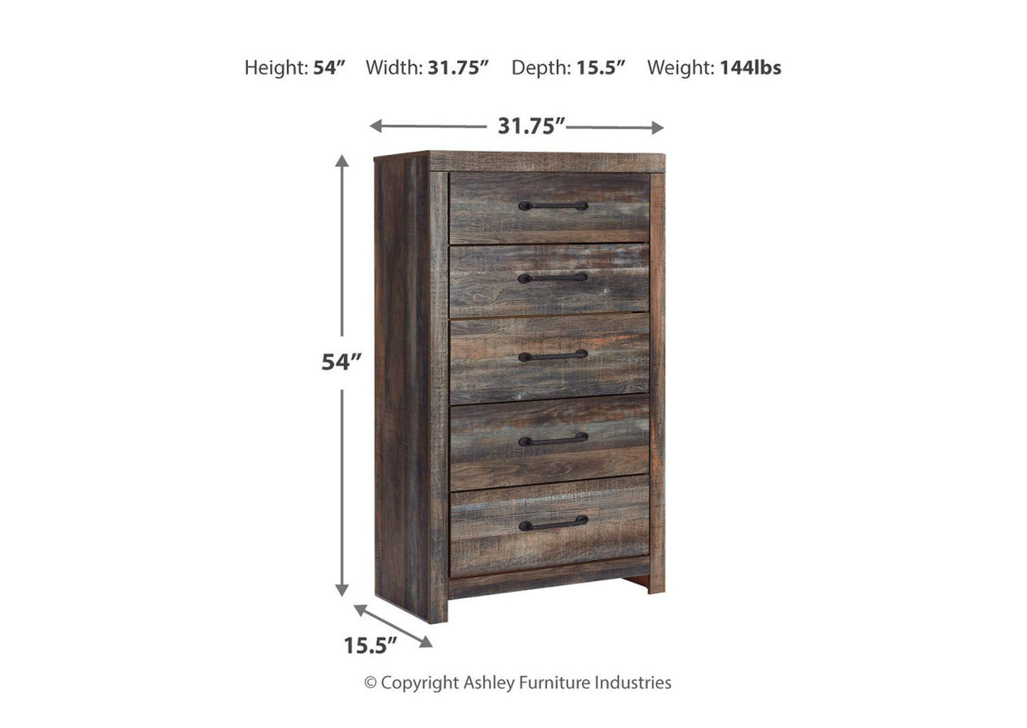 Drystan Chest of Drawers