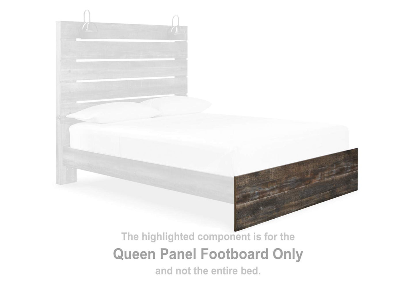 Drystan Queen Panel Bed with 4 Storage Drawers