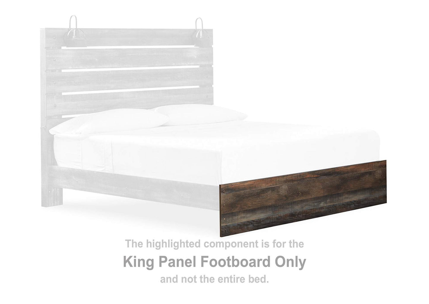 Drystan King Panel Bed with 4 Storage Drawers