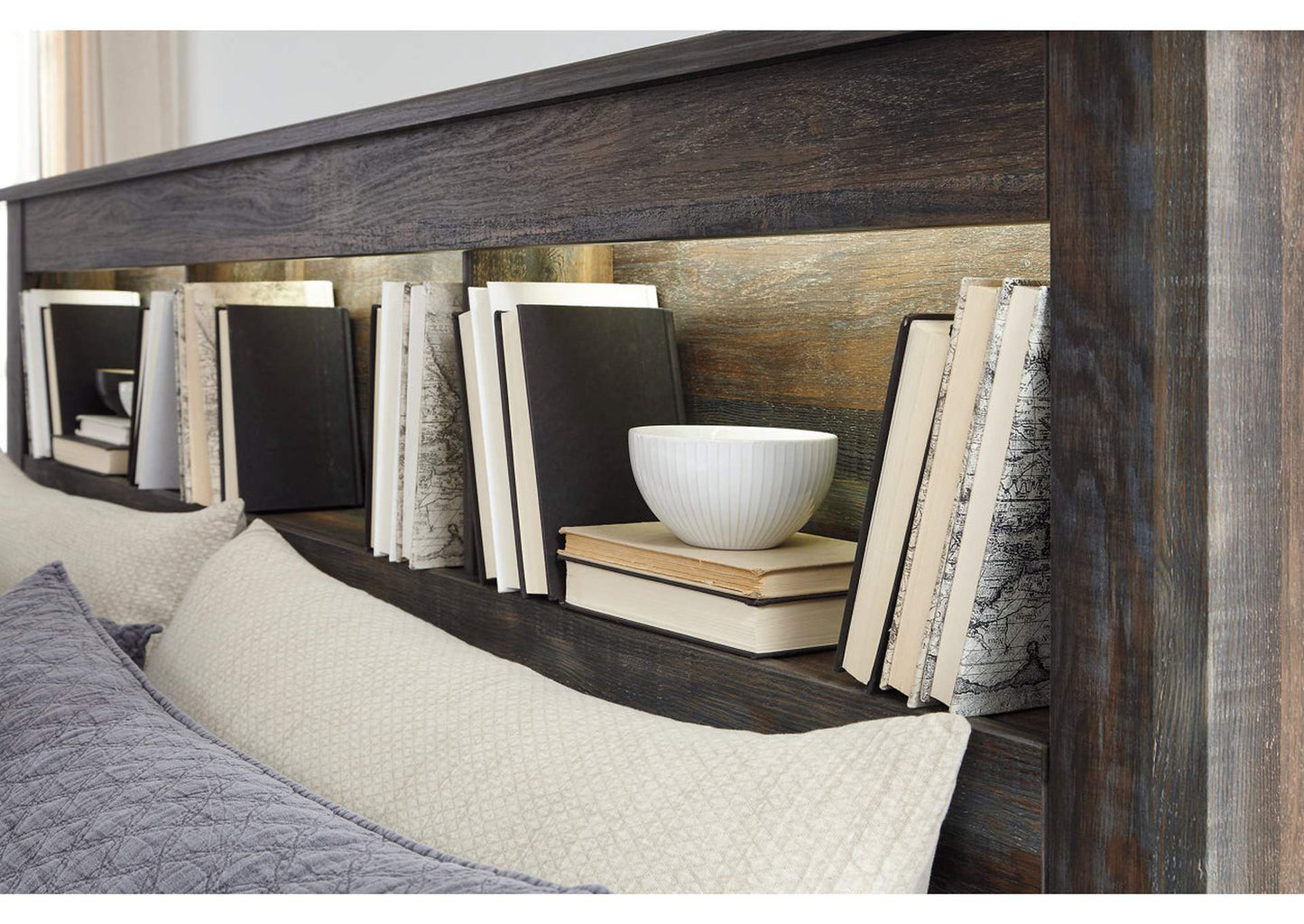 Drystan Queen Bookcase Headboard