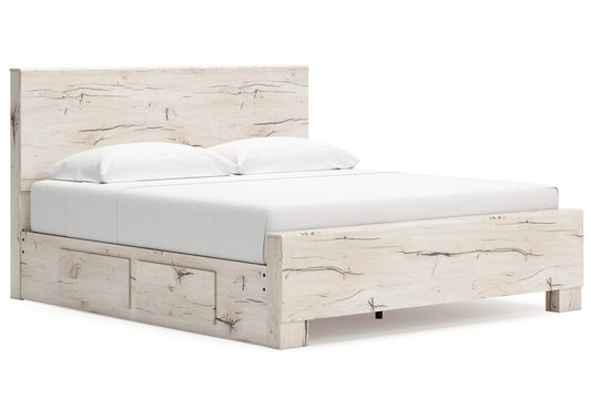 Lawroy King Panel Bed with Storage