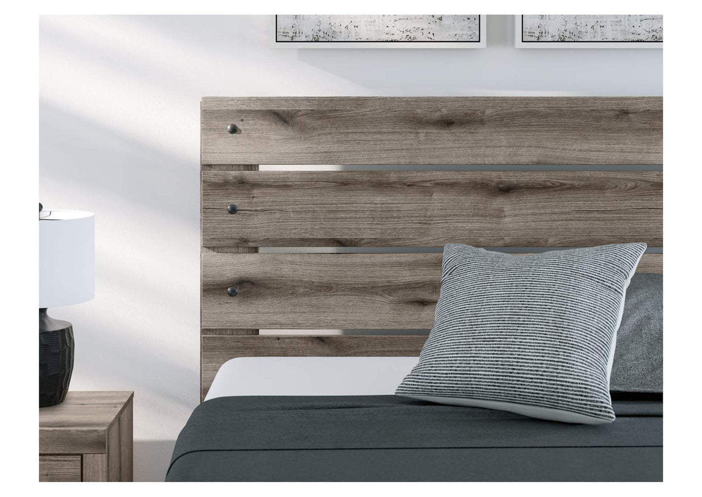 Graystorm Queen Panel Bed