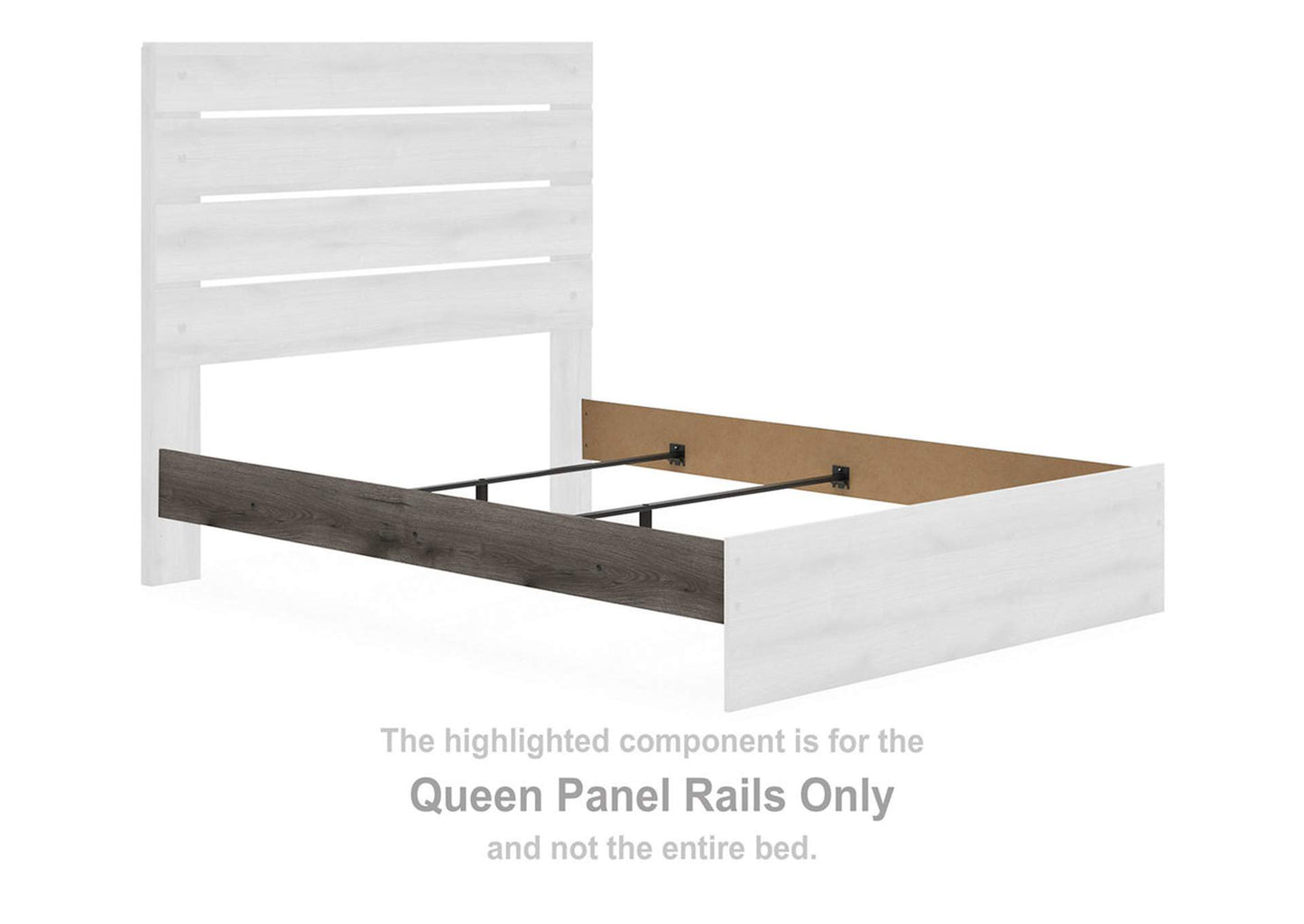 Graystorm Queen Panel Bed