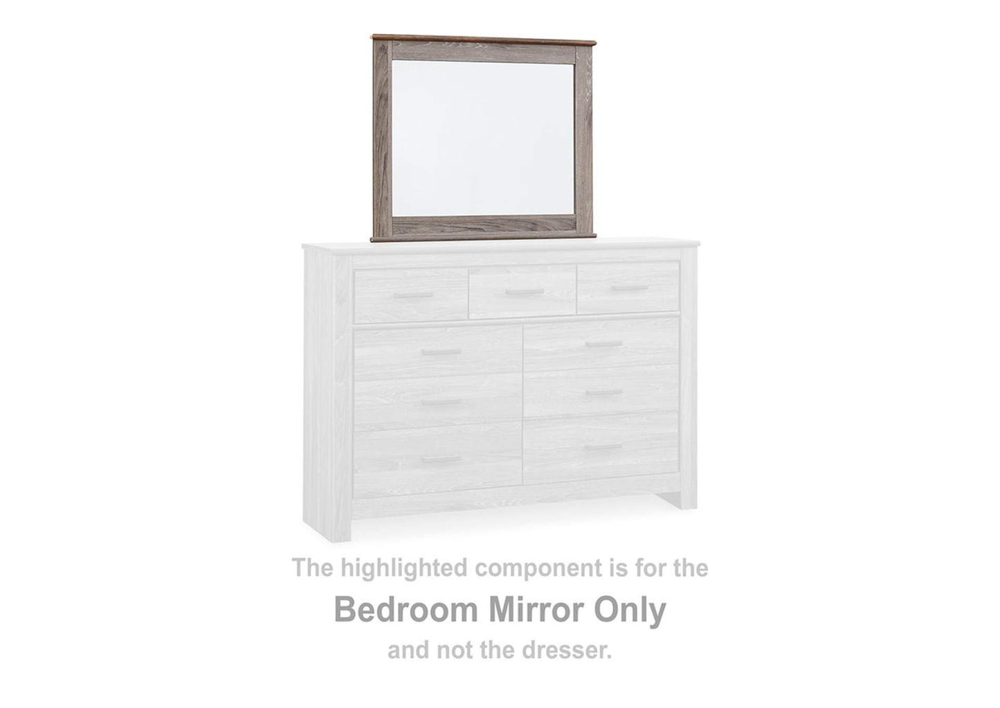 Zelen Dresser and Mirror