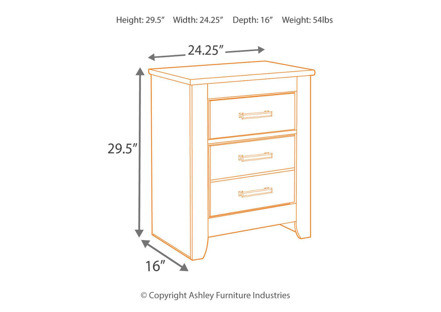 Brinxton Nightstand