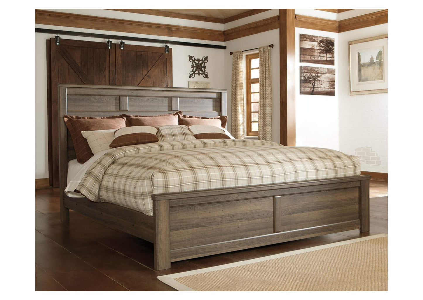 Juararo King Panel Bed