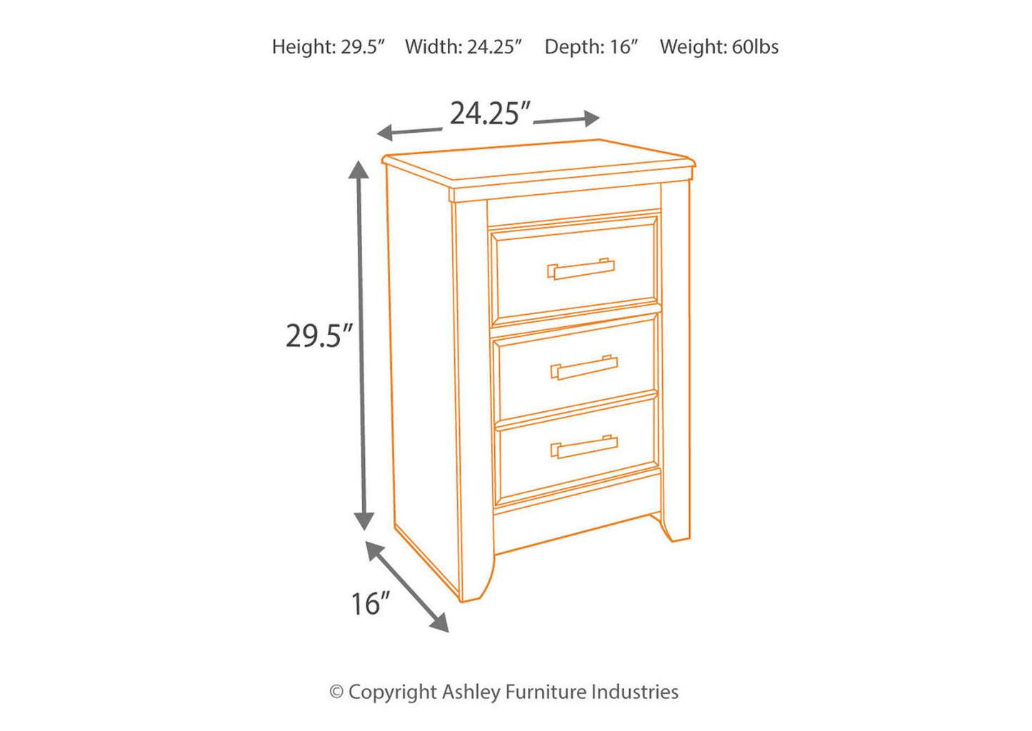 Juararo Nightstand