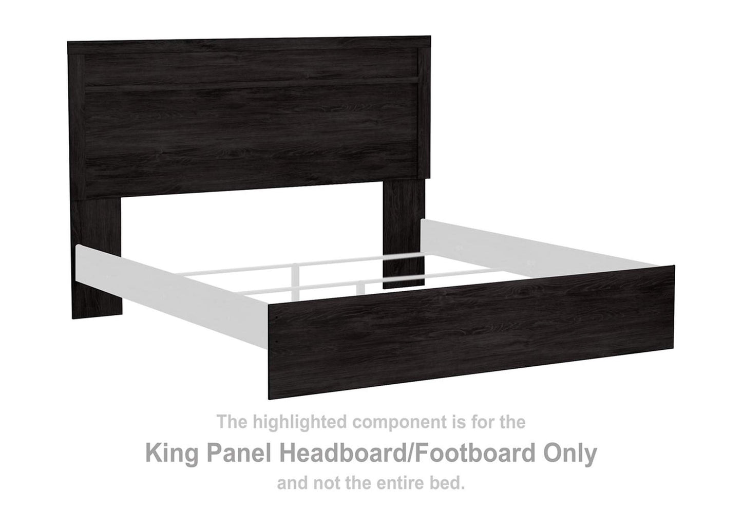 Belachime King Panel Bed