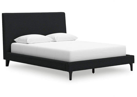 Cadmori Queen Upholstered Bed with Roll Slats