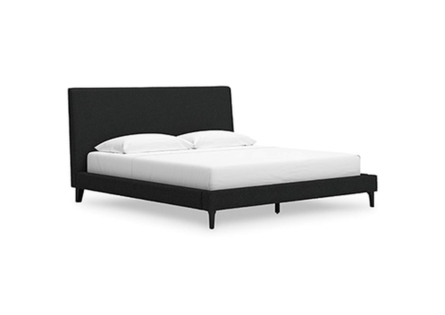 Cadmori King Upholstered Bed with Roll Slats