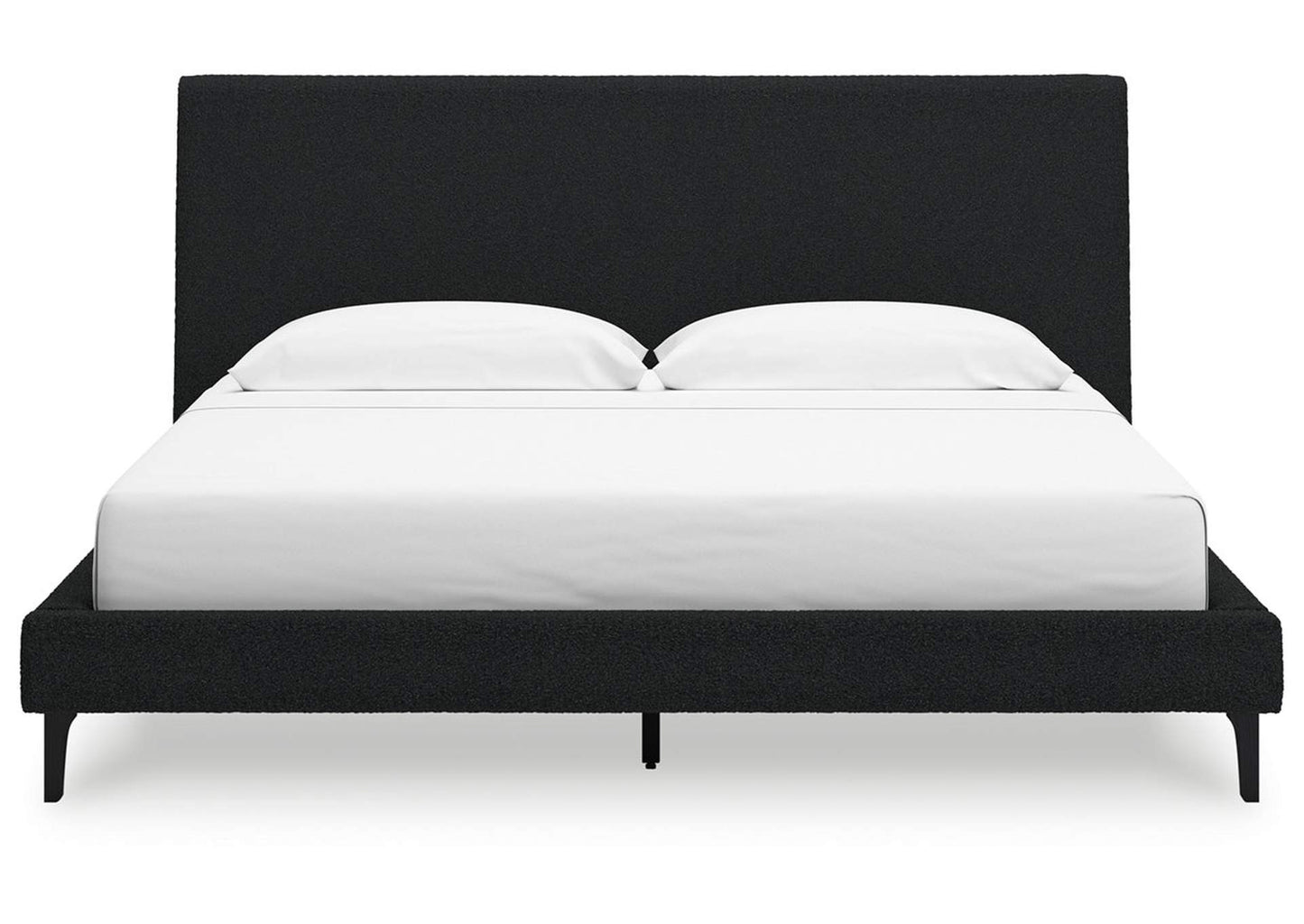 Cadmori King Upholstered Bed with Roll Slats